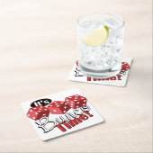 Bunco TIme Kartonnen Onderzetters (Insitu)