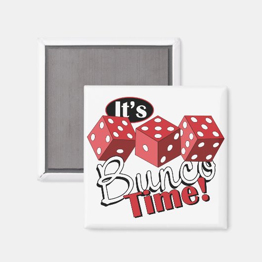 Bunco TIme Magneet (Voorkant / Achterkant)