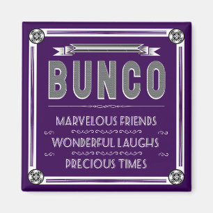 Bunco  Typografie Magneet