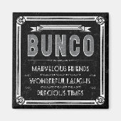 Bunco Typografie Magneet (Voorkant)
