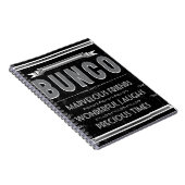 Bunco  Typografie Notitieboek (Rechterzijde)