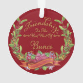 Bunco Vriendschap Ornament (achterkant)