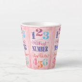 Bunco waar staan we op? latte mok (Voorkant)