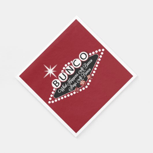 Bunco - Wat gebeurt er bij Bunco Servetten (Hoek)