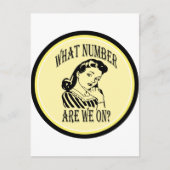 Bunco wat is ons nummer op #2 briefkaart (Voorkant)