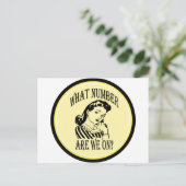 Bunco wat is ons nummer op #2 briefkaart (Staand voorkant)