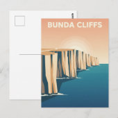 Bunda-kliffen Australië Briefkaart (Voorkant / Achterkant)