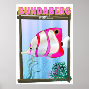 Bundaberg Australië reisposter Poster