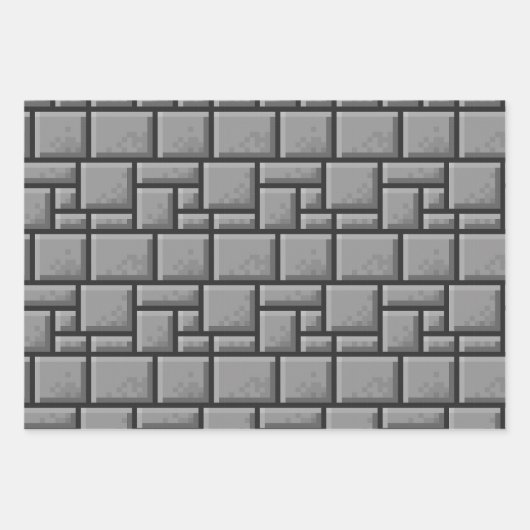 Bundel #2 8-bit videogame thema inpakpapier vel (Voorkant 2)