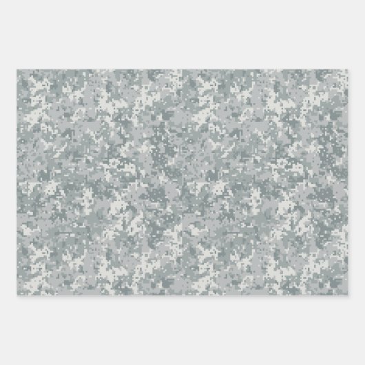 Bundel #2 camouflagestijl inpakpapier vel (Voorkant 3)