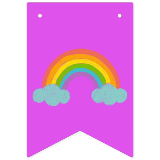 bundel banner voor verjaardagsfeestjes (Eerste vlag)