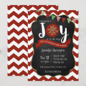 Bundel Joy is onderweg naar Baby shower Kaart (Voorkant / Achterkant)