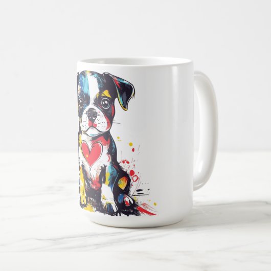 bundel liefde koffiemok (Voorkant rechts)