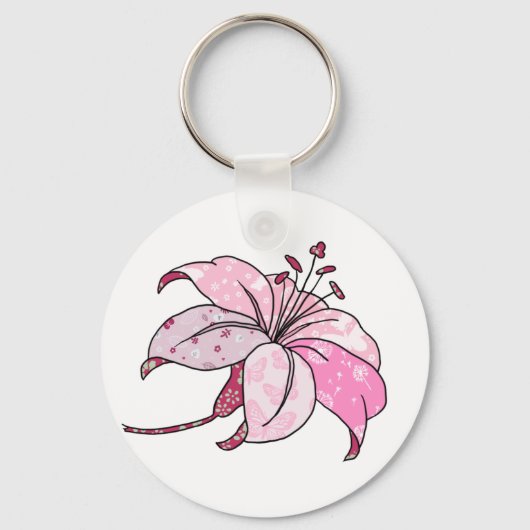 bundel Lilie Sleutelhanger (Voorkant)