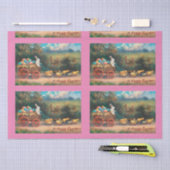 bundel met papier voor kartonnen weefsels (Craft)