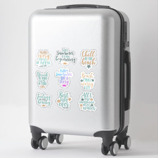 Bundel Pack Beach Beach Beach Esthetische offerte Sticker