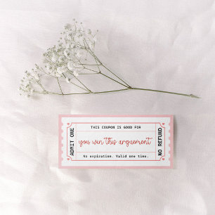 Bundel Romantische liefdescoupons voor hem of haar Kaart