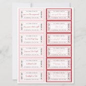 Bundel Romantische liefdescoupons voor hem of haar Kaart (Voorkant)