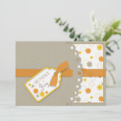 Bundel van de Joy Baby shower Invitation Card Kaart (Staand voorkant)