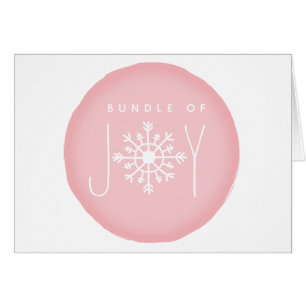 bundel van de roze winter-Baby shower van Joy Snow