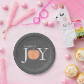 Bundel van het Baby shower van Joy Chalkboard Pump Papieren Bordje (Feest)