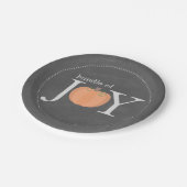 Bundel van het Baby shower van Joy Chalkboard Pump Papieren Bordje (Gekanteld)