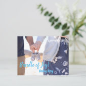 Bundel van het Briefkaart van de aankondiging van  (Staand voorkant)