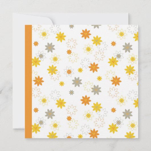 Bundel van het Joy Birth Announcement Square Aankondiging (Achterkant)