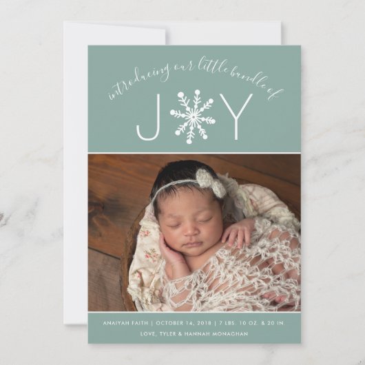 Bundel van Joy | Aangepaste kleur | Aankondiging g (Voorkant)