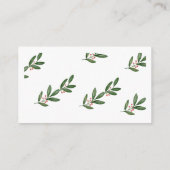 Bundel van Joy Christmas Baby shower Boeken voor B Informatiekaartje (Achterkant)