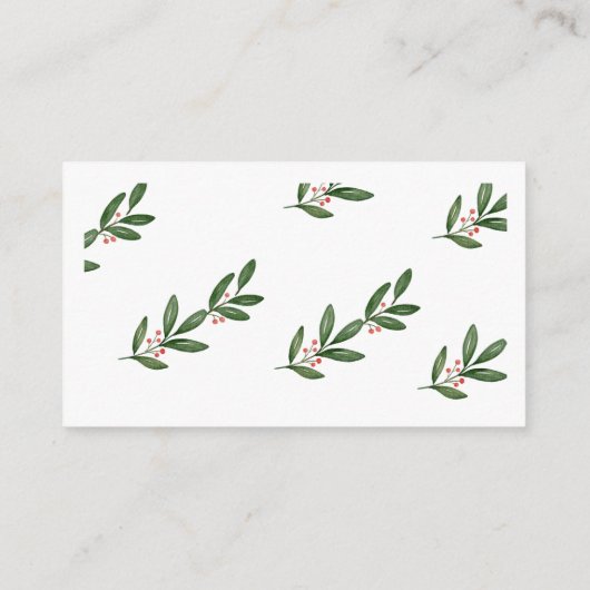 Bundel van Joy Christmas Baby shower Boeken voor B Informatiekaartje (Achterkant)