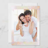 Bundel van Joy Foto met kerstversieringen Zwangers Aankondiging (Achterkant)