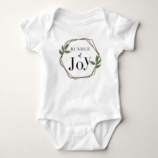 Bundel van Joy geometrische Baby bodysuit (Voorkant)