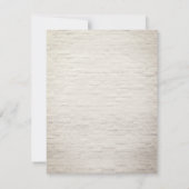 Bundel van Joy Greenery Krans Brick Baby shower Kaart (Achterkant)