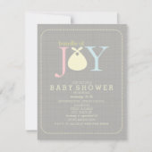 Bundel van Joy Neutral Baby shower Kaart (Voorkant)