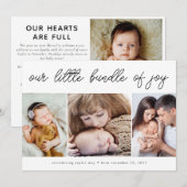 Bundel van Joy Photos Holiday Banction Feestdagenkaart (Voorkant / Achterkant)