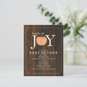 Bundel van Joy Wood geïnspireerde pompoen Herfst B Kaart (Staand voorkant)