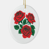 Bundel van Rozen Keramisch Ornament (Rechts)