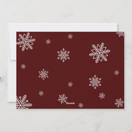 Bundel van vreugde kerstkaart (Achterkant)