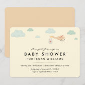 Bundel van vreugde | uitnodiging tot baby shower (Voorkant / Achterkant)