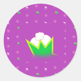 bundel verbergen ronde sticker