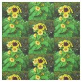 BUNDEL ZONNEBLOEMEN STOF (Swatch)