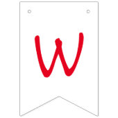 bundelbanner vlaggetjes (Eerste vlag)