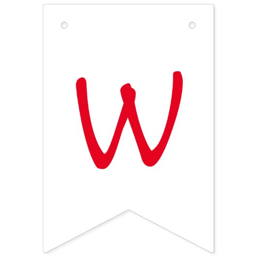 bundelbanner vlaggetjes (Eerste vlag)