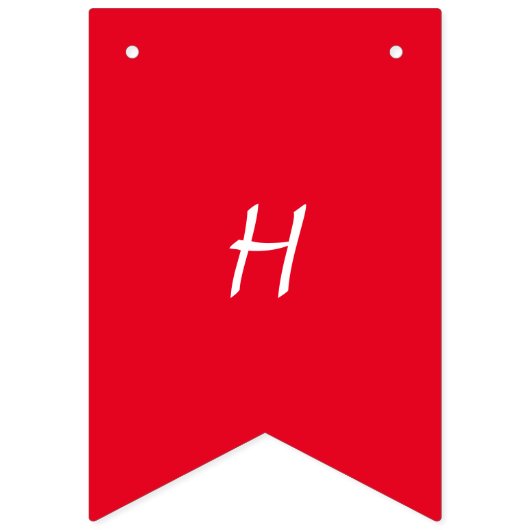 bundelbanner vlaggetjes (Tweede vlag)