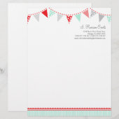 Bundelfeesten letterhead briefhoofd sjabloon (Voorkant / Achterkant)