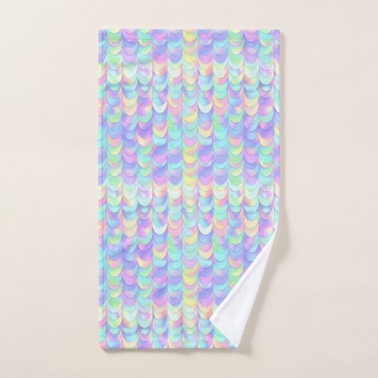 bundelregenboogschaal met BATHROOM TOWEL SET Bad Handdoek (Handdoek)