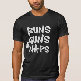 bundels Pistolen en kranen grappig T-shirt