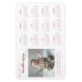 Bundels van Joy Fotokalender Magneet (Verticaal)