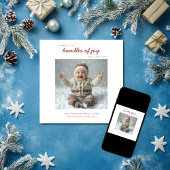 Bundels Vreugde Plein Feestdagenkaart